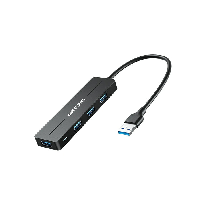 Anyoyo 4-Port USB 3.0 Hub for Laptop