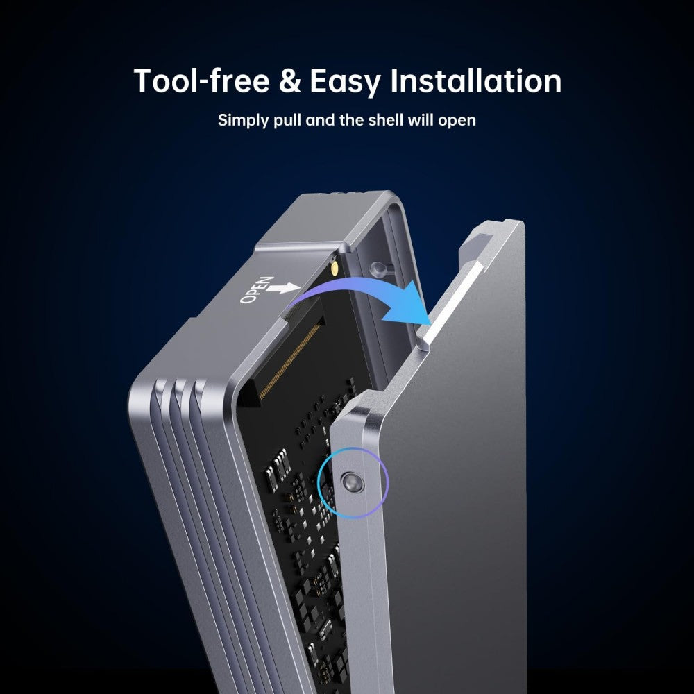 Anyoyo 40Gbps M.2 NVMe to USB C SSD Enclosure – ANYOYO