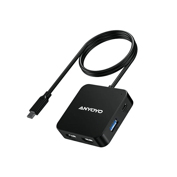 Anyoyo 6-in-1 USB C 3.0  Docking Station with Dual 4K 60Hz HDMI 100W PD