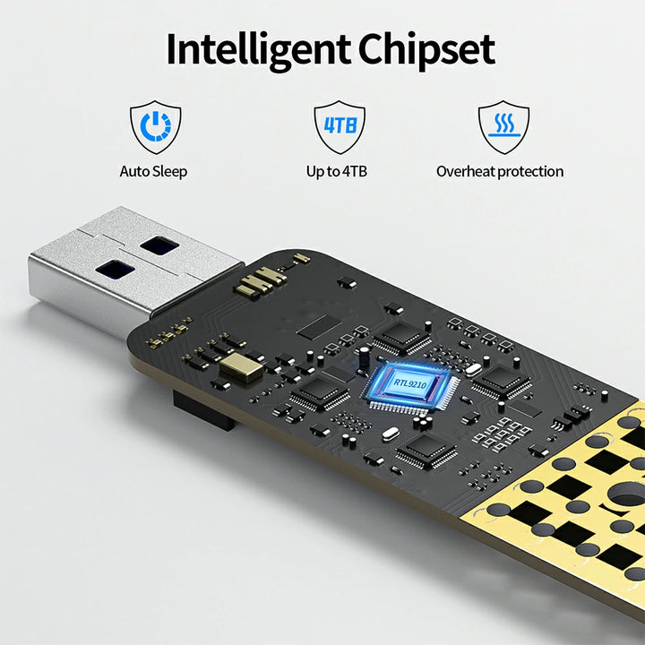 Anyoyo NVMe PCI-E M.2 to USB 3.1 Gen 2 Adapter