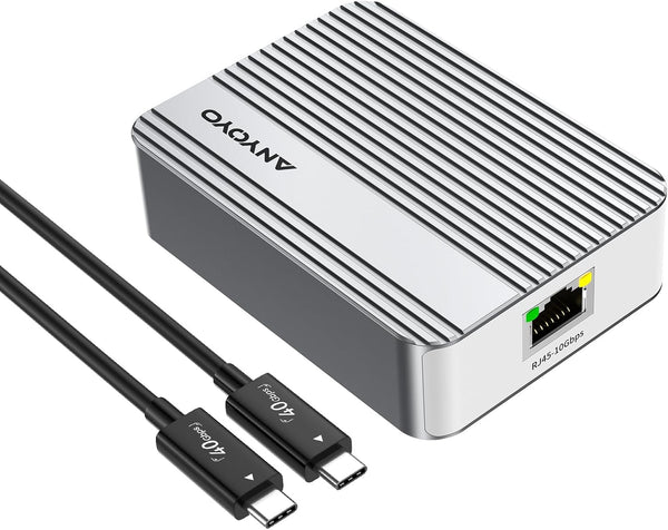 Anyoyo RJ45 10G Ethernet to USB-C 40Gbps Adapter