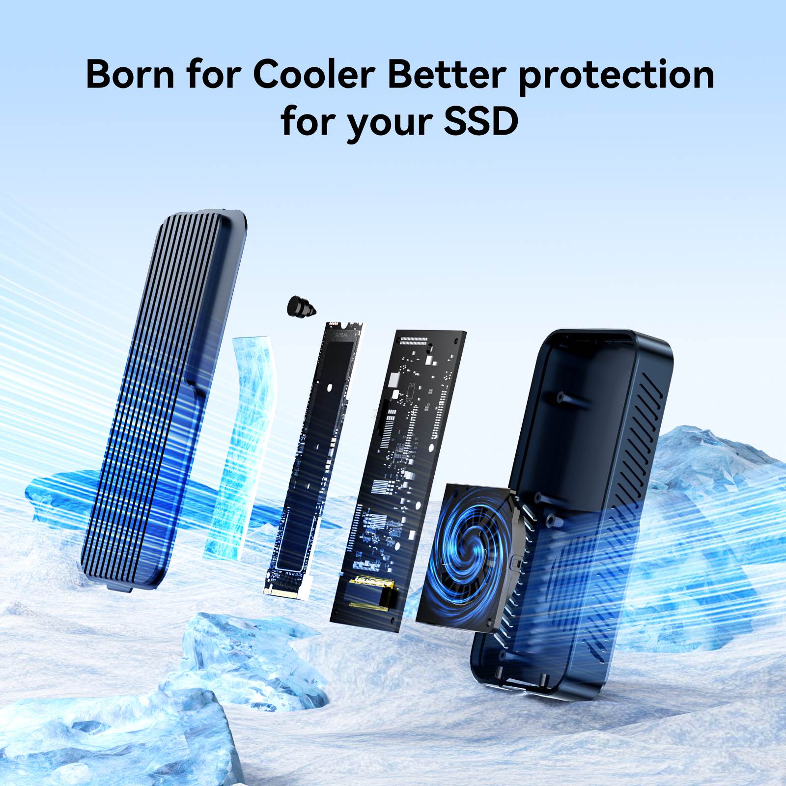 Anyoyo 80Gbps M.2 NVMe SSD Enclosure – ANYOYO Electronics