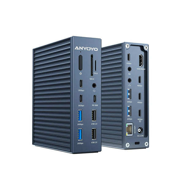 Anyoyo 21 Ports Thunderbolt 4 Dock