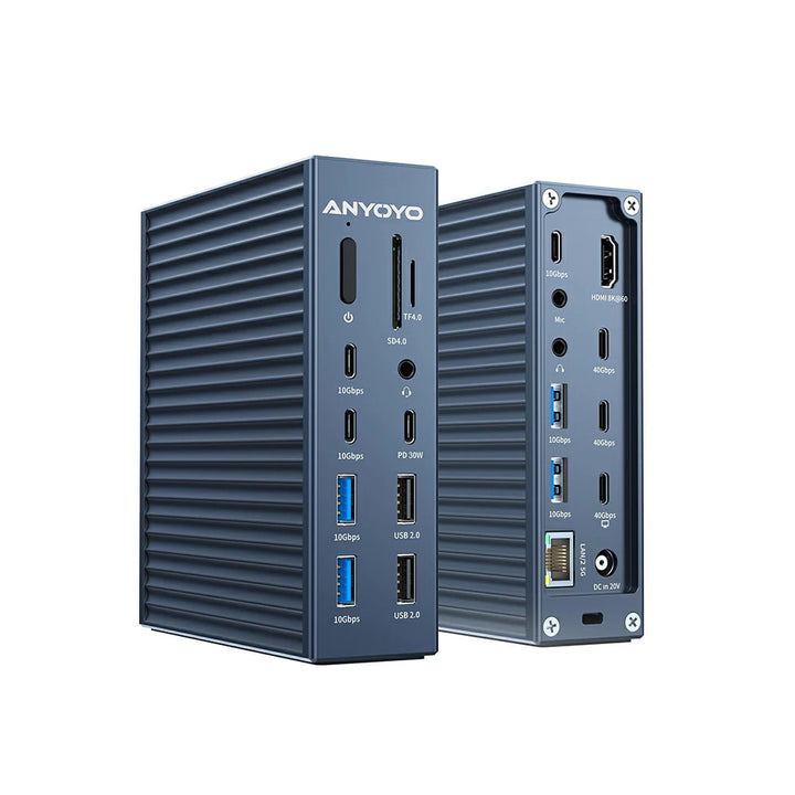 Anyoyo 21 Ports Thunderbolt 4 Dock