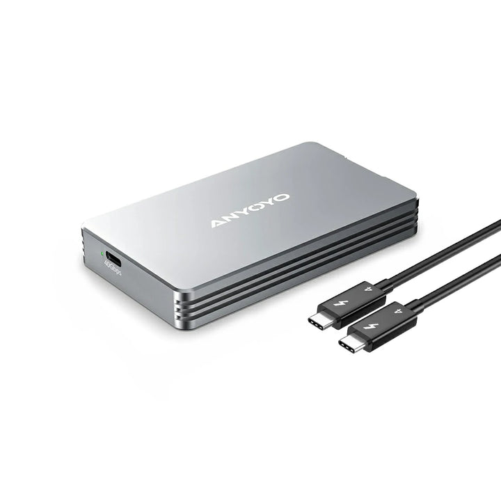 Anyoyo 40Gbps M.2 NVMe to USB C SSD Enclosure