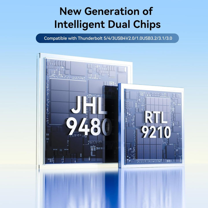 Anyoyo 80Gbps M.2 NVMe SSD Enclosure with Cooling Fan