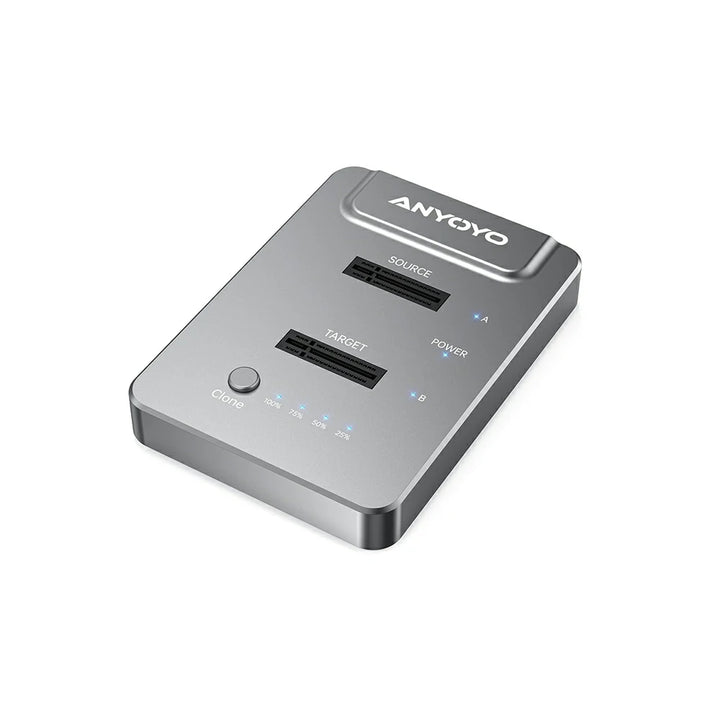 Anyoyo M.2 Duplicator Dual-Bay Offline Clone Enclosure