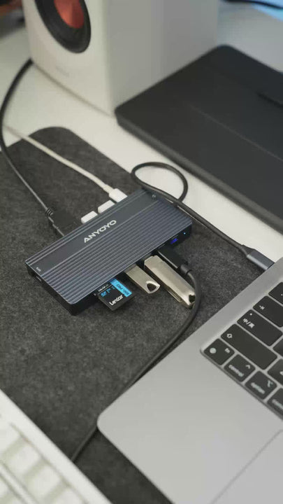 Anyoyo 14-in-1 USB C Docking Station with 1G Ethernet