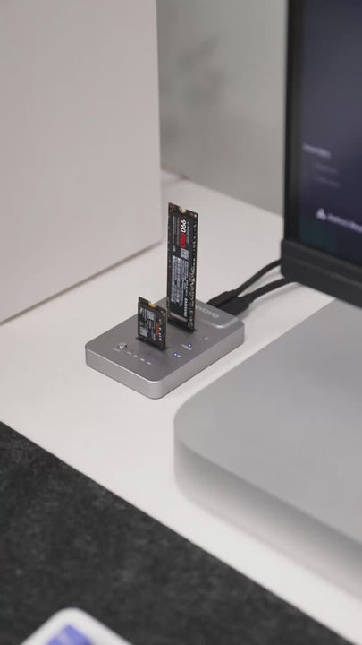 Anyoyo M.2 Duplicator Dual-Bay Offline Clone Enclosure