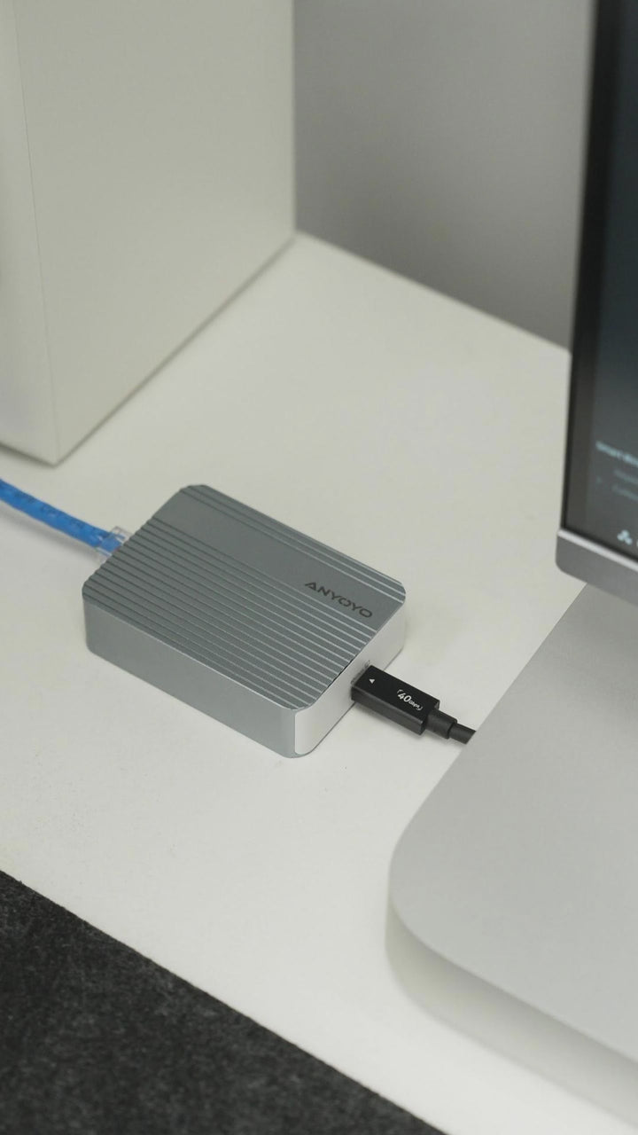 Anyoyo RJ45 10G Ethernet to USB C 40Gbps Adapter