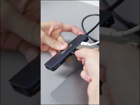 Anyoyo 6 in 1 4K@60Hz USB C Docking Station Multi-Port Converter